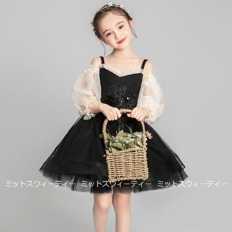 子供ドレス キッズドレス 子どもドレス ピアノ 発表会 誕生日 パーティードレス 結婚式 こども服