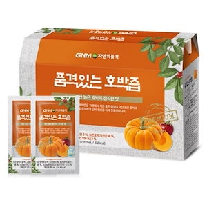 韓国 かぼちゃジュース GNM自然の品格あるカボチャ汁 90mlx30個入り