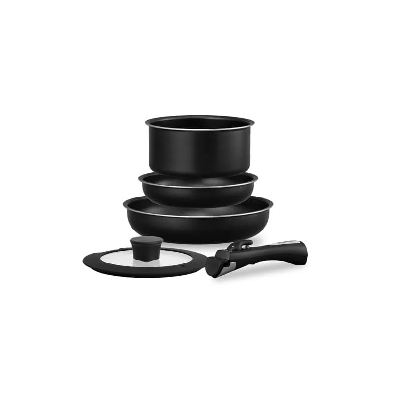 【即納】アイリスオーヤマ 取っ手のとれる 鍋 フライパンセット 5点セット ガス火専用 ダイヤモンドコートパン 軽量 こびりつきにくさ長持ち オーブンもOK 収納スッキリこびりつかずにお手入れ簡単 N