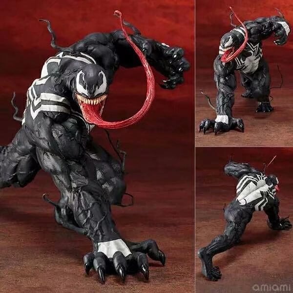 コトブキヤ ARTF+ コミックフィギュア ヴェノム アニメーションフィギュア スパイダーマン オーナメントモデル