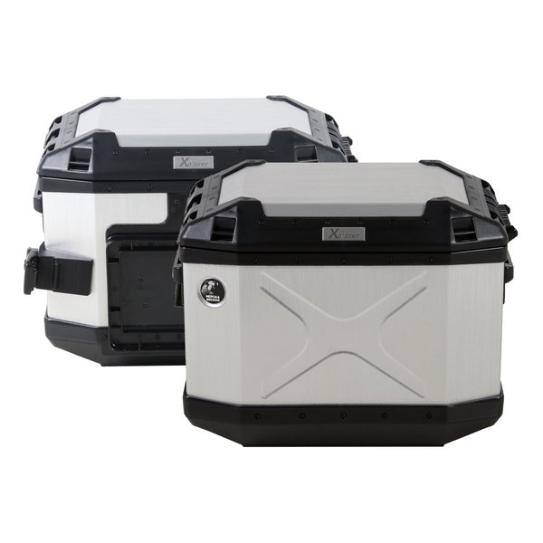 XPLORER サイドケースセット サイドケース 40 シルバー HBS-XPR-SS-40-S