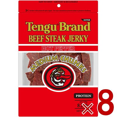 【専用出品】テング ビーフジャーキー ホットフレーバー１５０g ×２０袋セット 専用出品】テング ビーフジャーキー ホットフレーバー150g