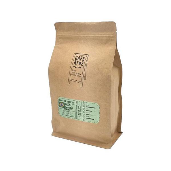 OFJ0QRO5 ブラジルサントス 焼きたて 粉砕 コーヒー豆 コールドブリュー用