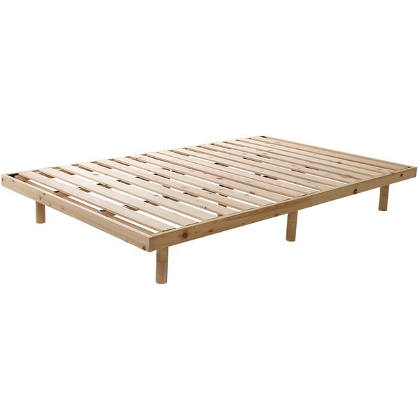 ホームテイスト LHK-02SD 総檜脚付きすのこベッド(セミダブル) Pierna-ピエルナ- ナチュラル メーカー直送