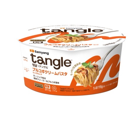 テングルプルコギクリームパスタ ビッグカップ 115g 16個セット 韓国　ラーメン　スパゲティ