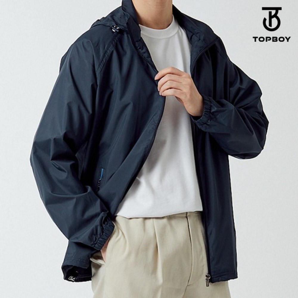 (トップボーイ) ポイントジップカラー軽量ウインドブレーカージャンパー (LD038) 5,337円