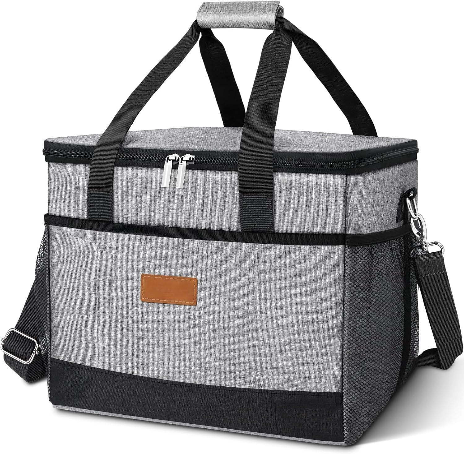 クーラーボックス 4層断熱材軽量 保冷バッグ 30L大容量 折り畳み式 ソフトクーラー 持ち運び可能 クーラーバッグ 収納可能 防水 耐久性 肩掛けをサーポート 蔵・保鮮・保温多機能 保冷バック キャ
