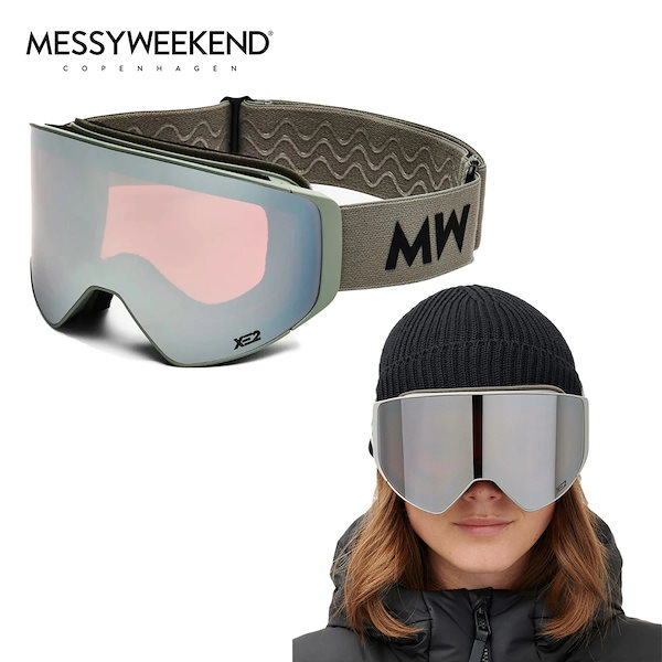 MESSYWEEKEND ゴーグル MESSYWEEKEND - FLIP XE2 - ASIAN FIT / Magenta Purple | Kindustry