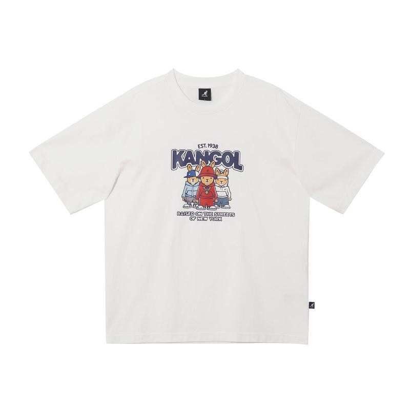 ストリートダンスクルー半袖Tシャツ2803 オフホワイト (KRECST28030)