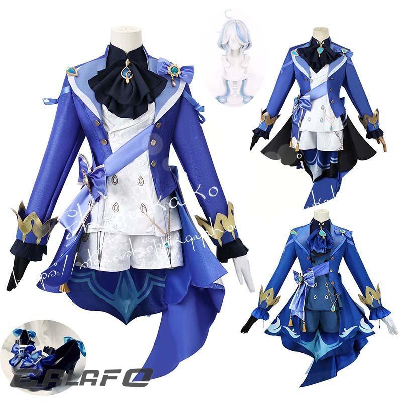 【一部分3日内出荷】 原神 げんしん genshin フリーナ フォカロルス コスプレ衣装 日常服 ハロウィン仮装 文化祭
