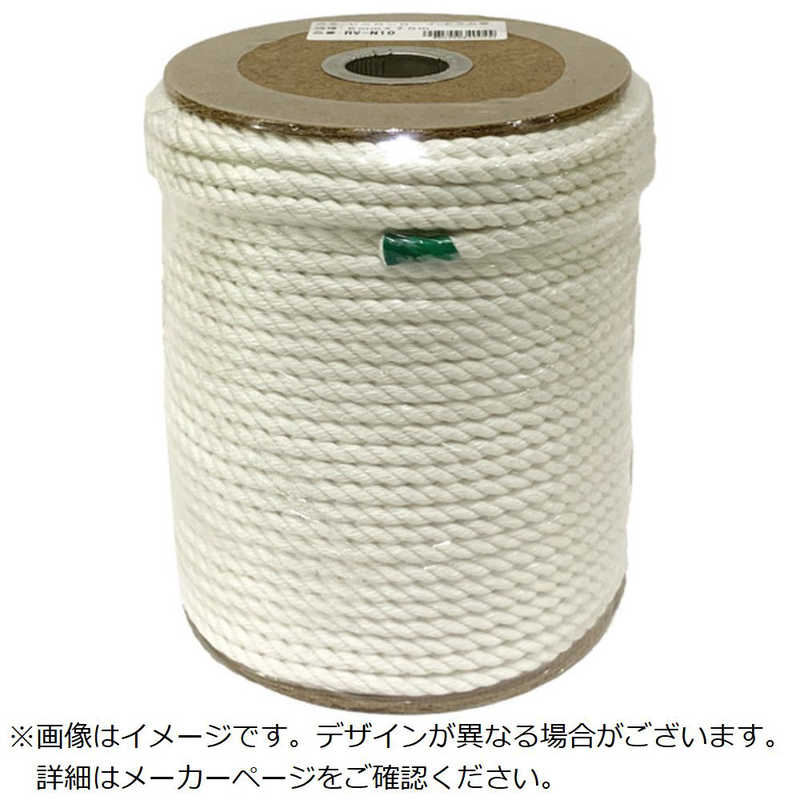 ユタカメイク　ロープ ビニロンロープドラムマキ 6mmx70m　PRVN10