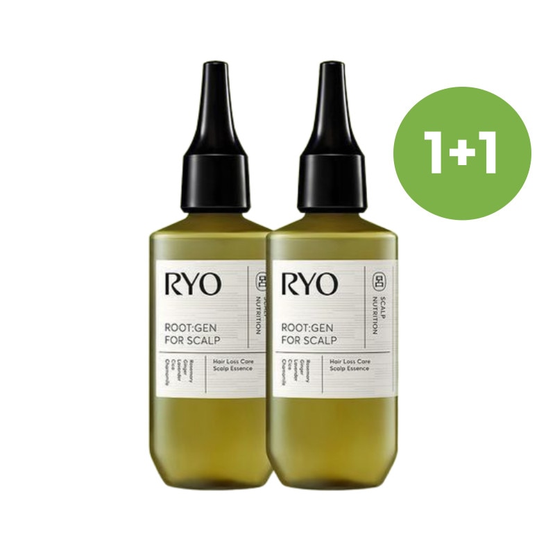 【1+1限定】呂(リョ) ルートジェン スカルプエッセンス 80ml×2本抜け毛・頭皮悩みに