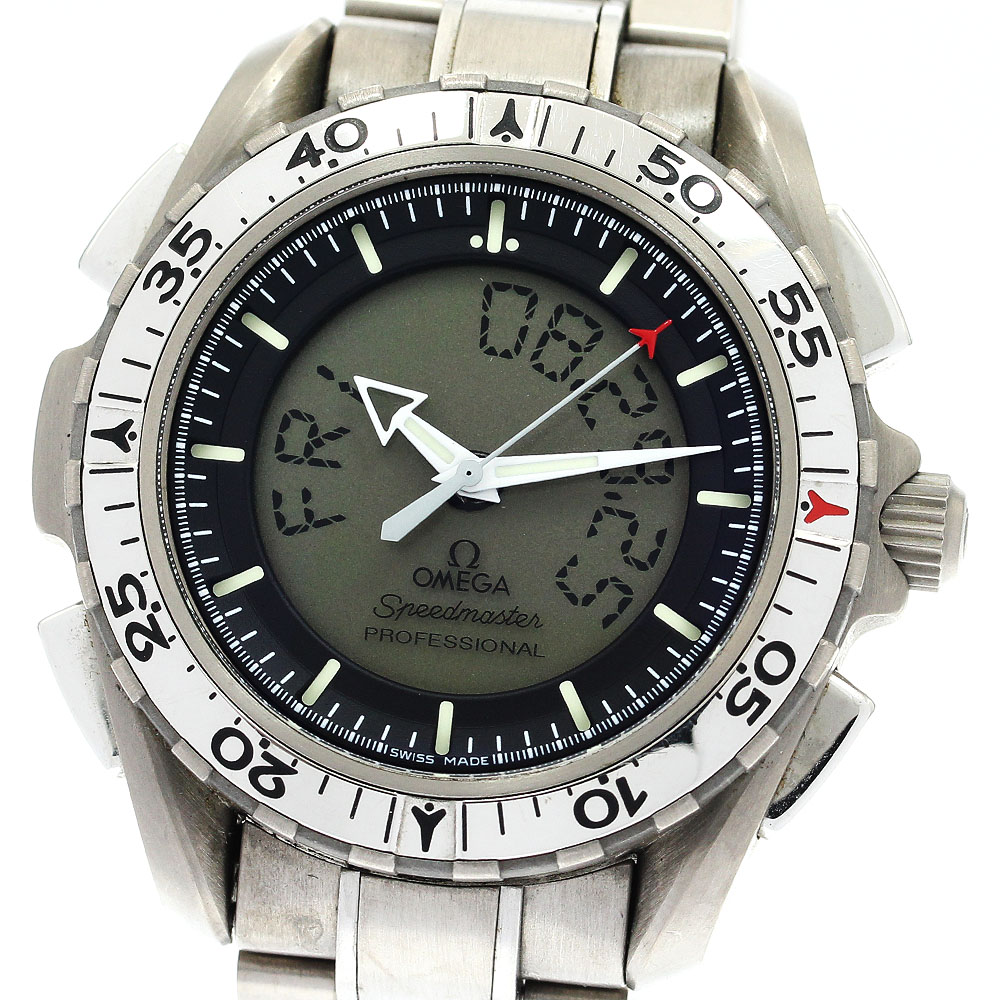 オメガ OMEGA 3290.50 スピードマスター プロフェッショナル X-33 クォーツ メンズ 保証書付き_906893【中古】 314,900円