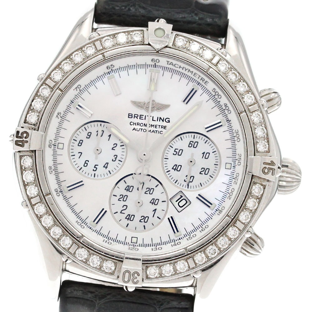 ブライトリング BREITLING A35312 シャドウ フライバック ダイヤベゼル 自動巻き メンズ _862152【中古】