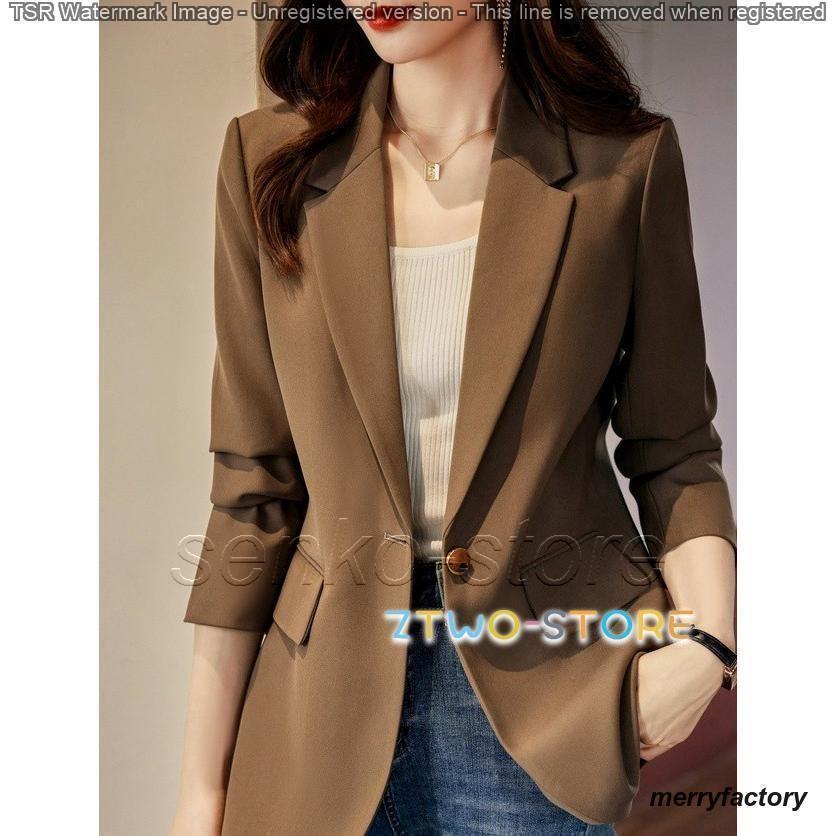 【急速出荷!】テーラードジャケット レディース アウター スーツ ジャケット シングルジャケット シンプル 大きいサイズ 3L 4L オフィス 通勤服 きれいめ カジュアル