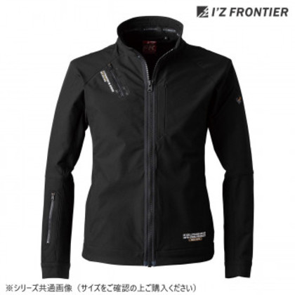 アイズフロンティア ストレッチワークジャケット 05 ブラック M 3840