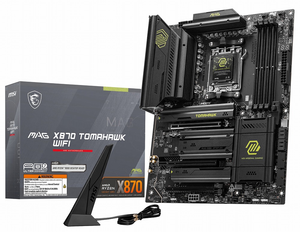 MSI MSI MAG X870 TOMAHAWK WIFI マザーボード X870TOMAHAWKWIFI
