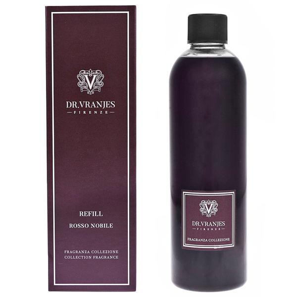 ドットール・ヴラニエス ルームフレグランス ロッソ ノービレ（ROSSO NOBILE） ディフューザー リフィル スティック無し 500ml