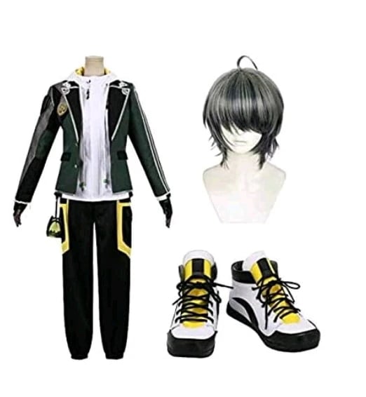 コスプレトークン刀剣乱舞クワナエコスプレコスチュームウィッグ＆シューズフェスティバル（女性XL）