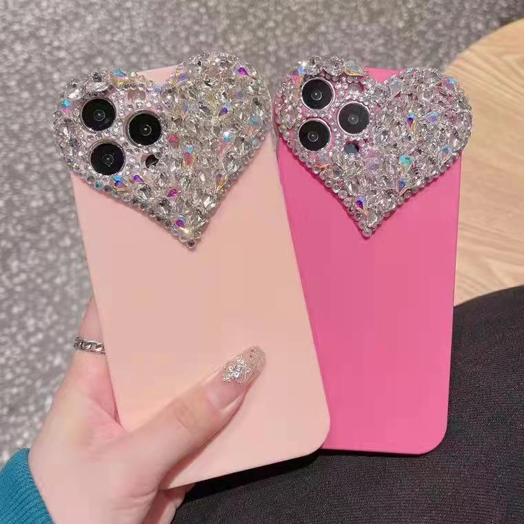 ハート 無地 スマホケース 透明 ケース クリア スートン シリコン アイデアiphone14 ケース