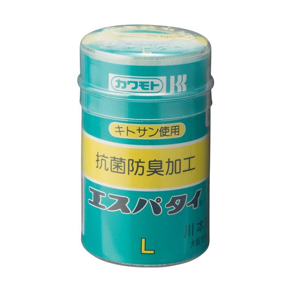 （まとめ）カワモト 抗菌エスパタイ L 6.5cmx4m 1巻[x30セット]