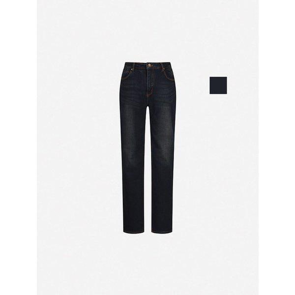 共用ポケットステッチボンディングスリムフィットジーンズ(NQI894)