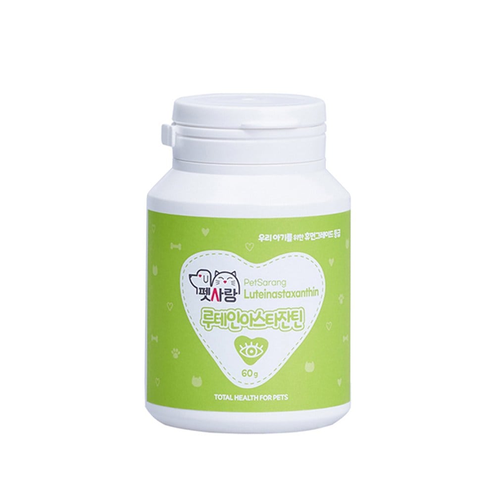 ペット愛ペットルテインアスタキサンチン目健康栄養剤60g 6,416円