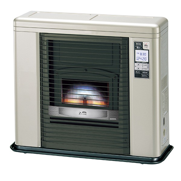 長府製作所 FFR-703SX D(SB) シェルブロンド ゼータスイング FF式石油ストーブ 別置タンク式 (木造18畳 / コンクリ29畳まで)