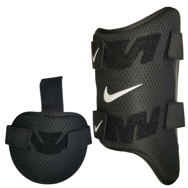 自打球からガード左打者／右足装着 ナイキ(NIKE) ダイヤモンド バッタース レッグガード レッグプロテクター すね当て BA3006-091