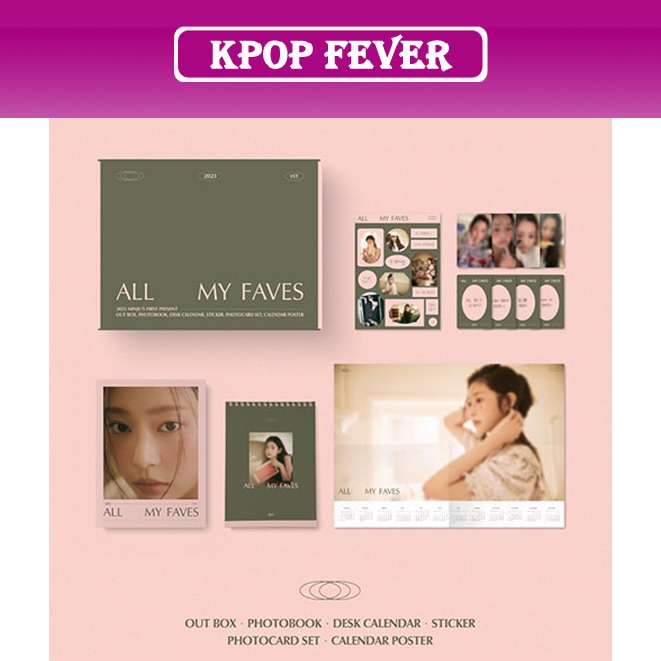 KIM MIN JU 2023 MINJUS FIRST PRESENT [ALL MY FAVES]