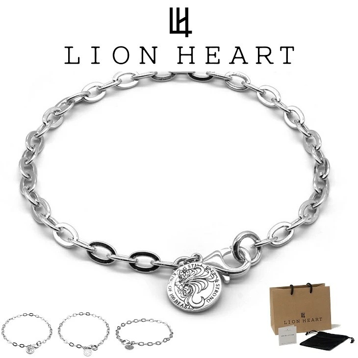 ブレスレット メンズ ファイン チェーン ブレスレット ハウル レオ SV925 LH-1BR119 【ネコポス】