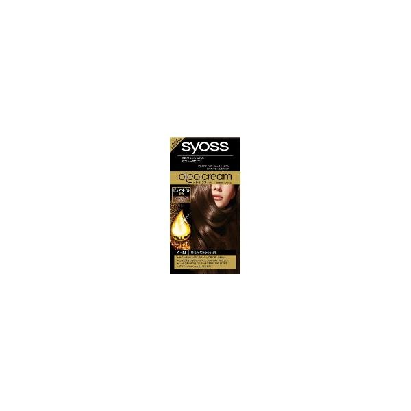 10個セット/シュワルツコフヘンケル syoss サイオス オレオクリーム ヘアカラー 4-N リッチショコラ [シュワルツコフ ヘンケル サイオス(syoss)]