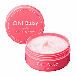 ハウスオブローゼ Oh!Baby モイストボディクリーム 130g ボディケア 保湿クリーム 温泉水 セラミド ピーチの香り 日本製 ギフト 女性 メンズ