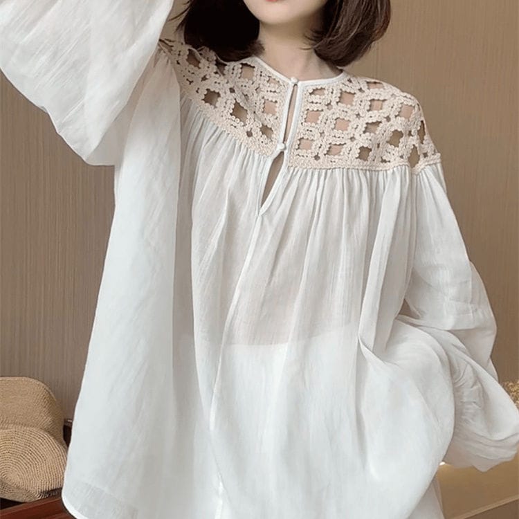 婦人服シンプル風キルティングシャツ女性の早気質減齢シャツ今はシックなトップスが流行