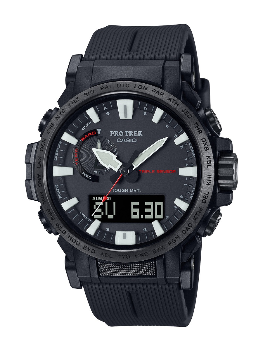 カシオ 【国内正規品】PROTREK　Climber Line ソーラー電波　メンズタイプ PRW-61Y-1BJF