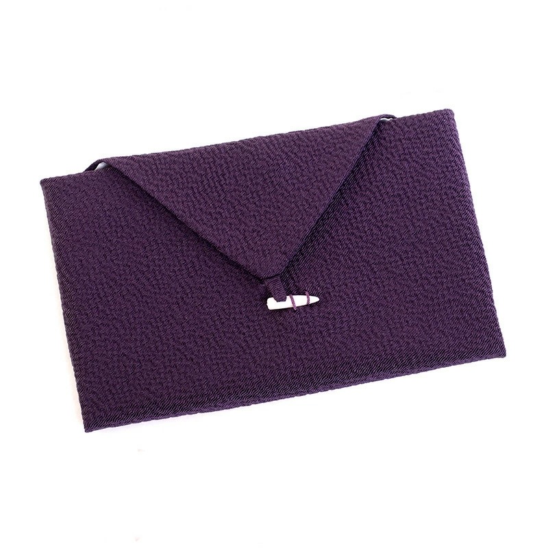 正絹ちりめん重目中型台付ふくさ 桐箱入 慶弔両用袱紗 男性用 女性用 シルク 6,677円