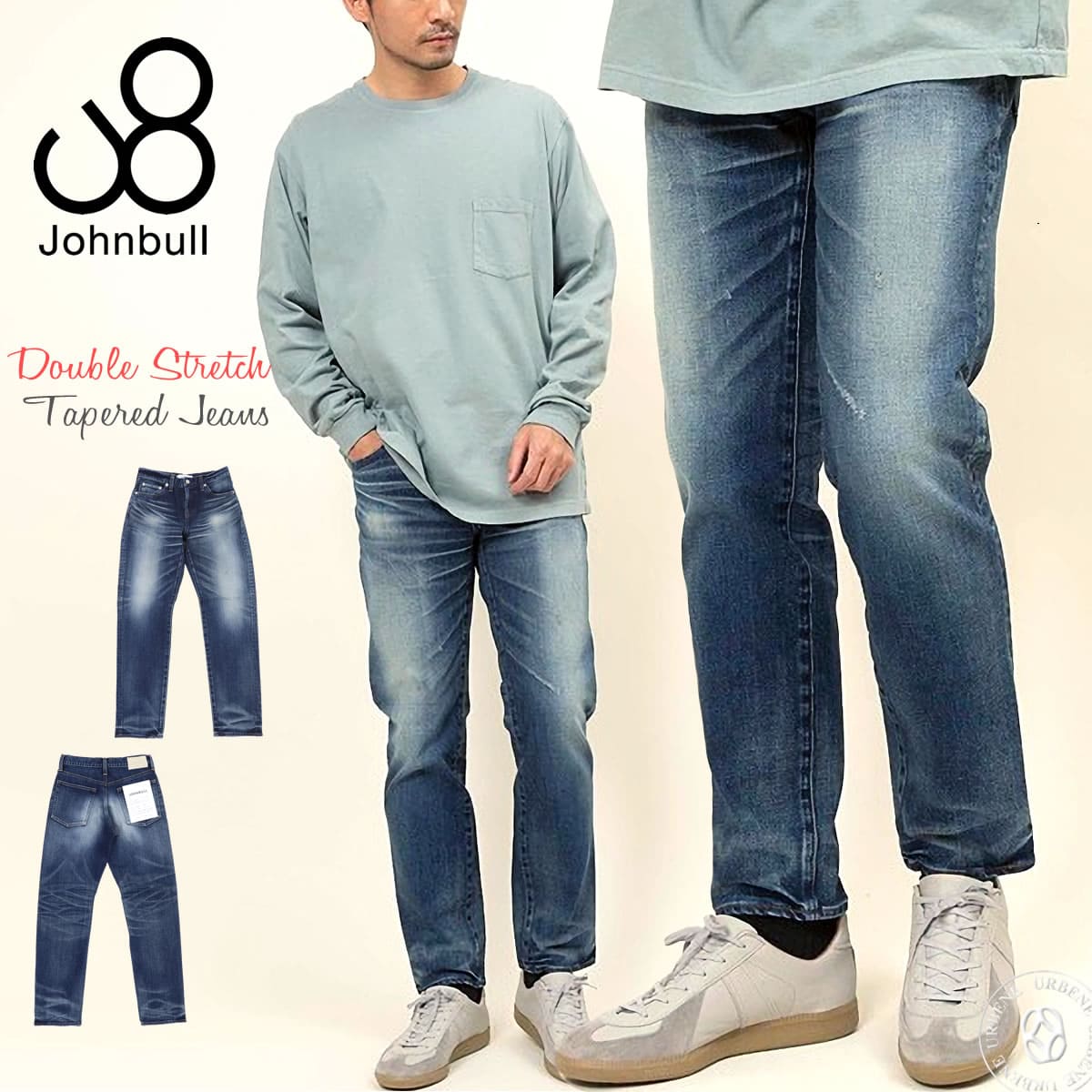 【SATUR】人気デニム ★Tapered Relaxed Washed Denim Pants★ ☆人気☆【SATUR】☆Tapered Relaxed Washed Denim Pant.s