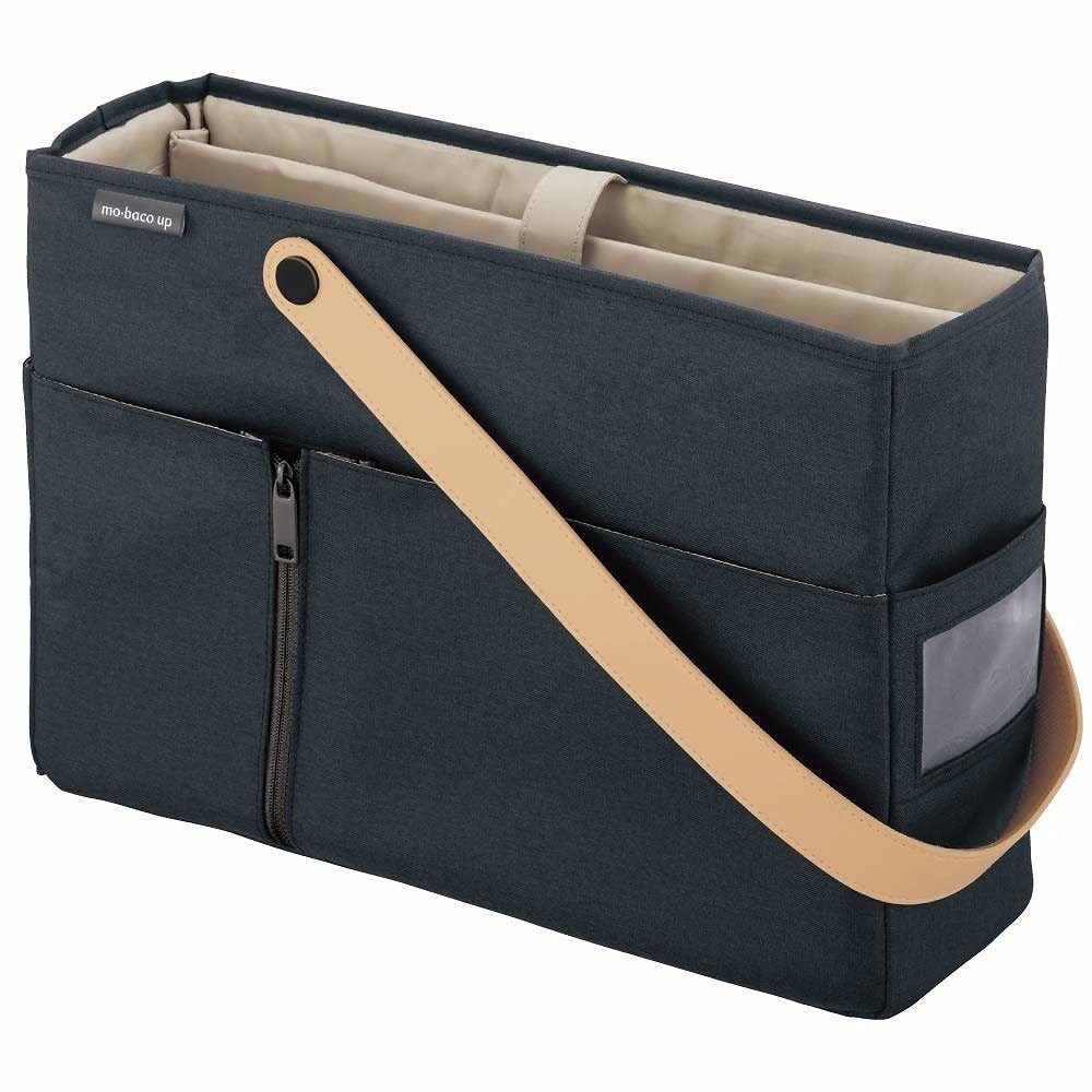 （まとめ買い）モバイルバッグ mo/baco up ネイビー カハ-MB12B [x3]