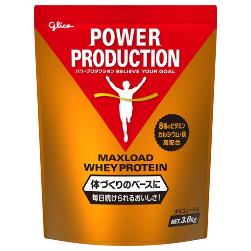 POWER PRODUCTION POWER PRODUCTION パワープロダクション マックスロード ホエイプロテイン チョコレート味 3.0KG たんぱく質 含有率70.3%(無水物換算値) 8