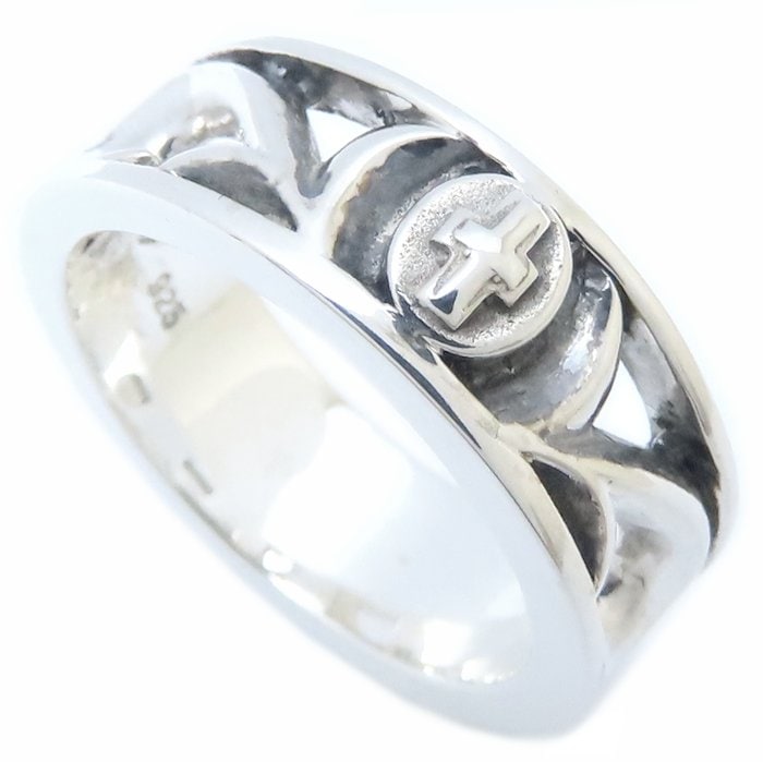 AQUA FORTIS アクアフォルティス リング 指輪 クロスモチーフ 13号 シルバー925/293531【中古】