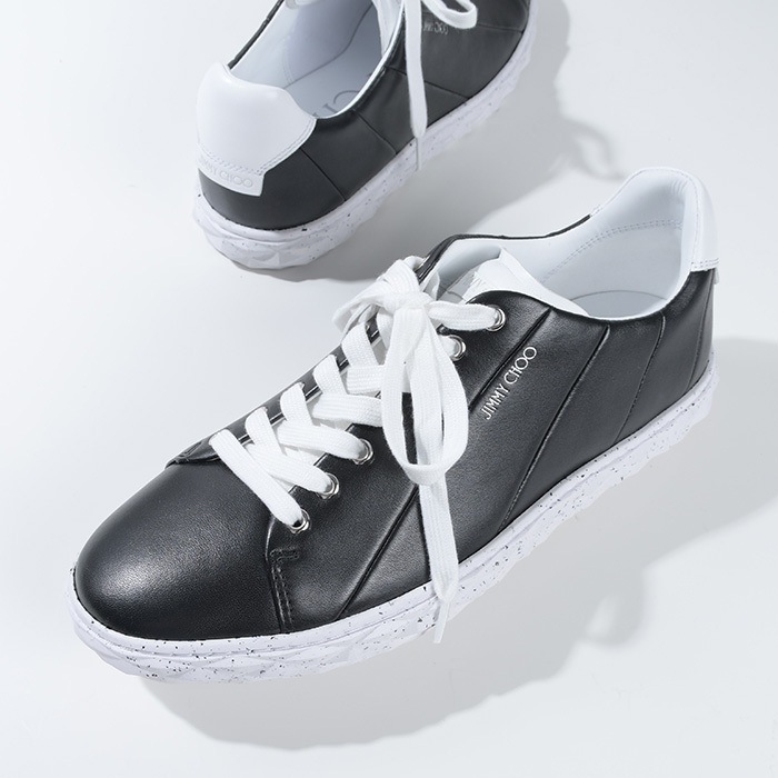 JIMMY CHOO ジミー チュウ スニーカー 靴 DIAMONDLIGHT ローカットスニーカー DIAMONDLIGHTMRXN メンズ ホワイト ブラック 黒 ギフト
