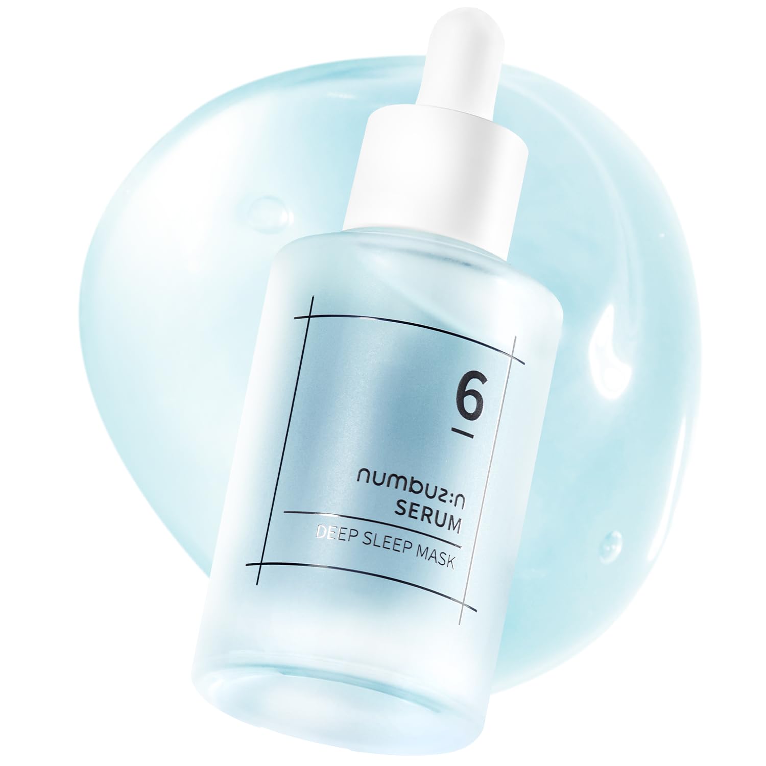 Numbuzin No.6 Serum Deep Sleep Mask Serum Iceland Glacier Water with Hyaluron Acid & Niacinamide