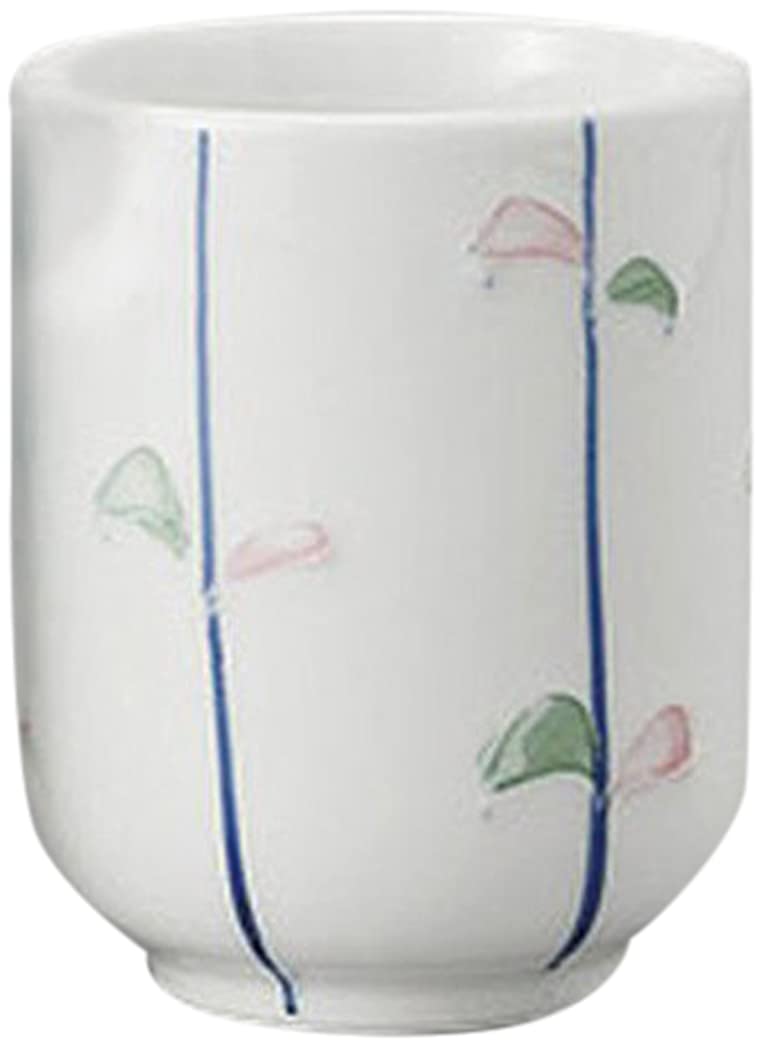 10個セット 組湯呑 一珍若芽湯呑(小)ピンク [6.1 x 7.8cm 150cc] 【料亭 旅館 和食器 飲食店 業務用 器 食器】