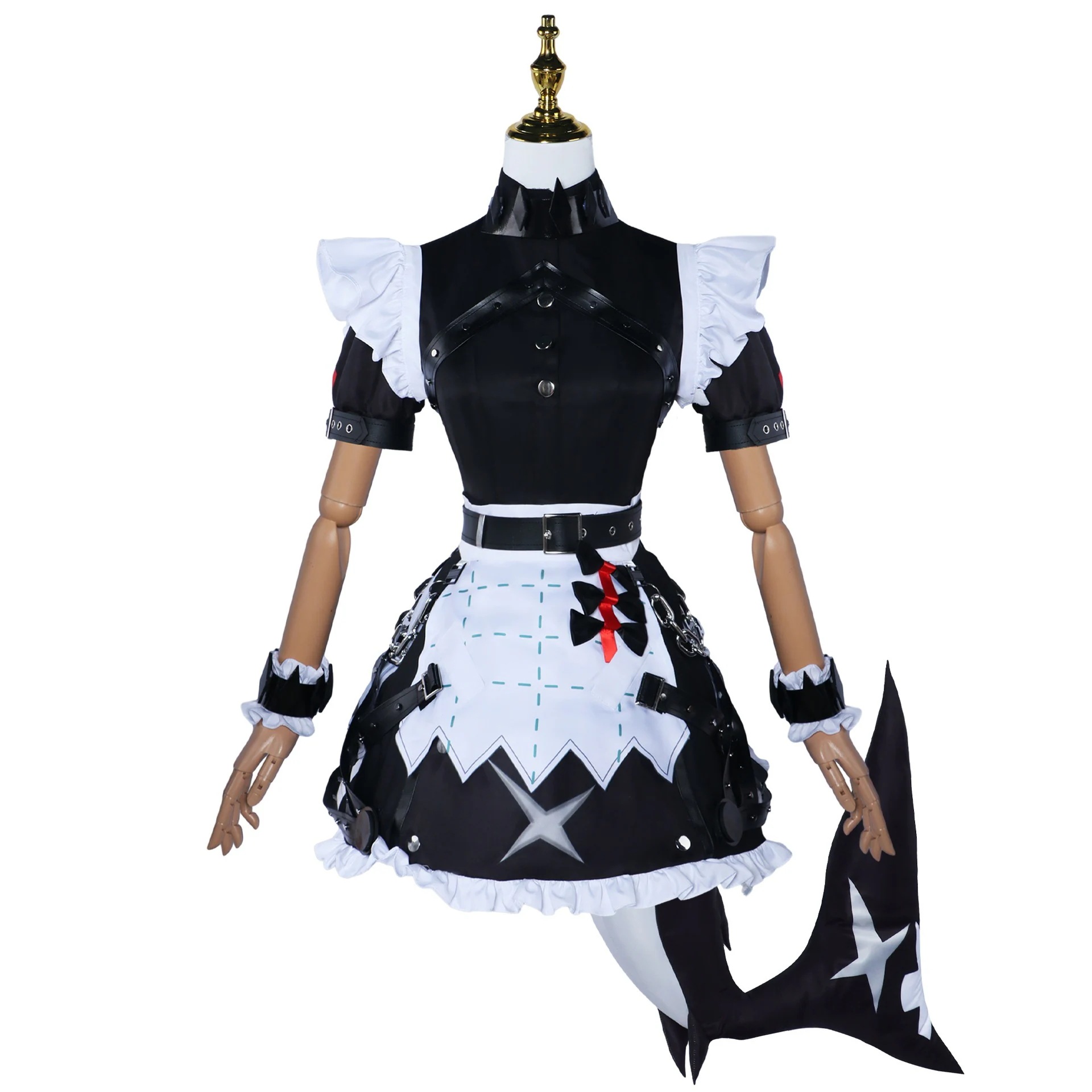 【即納&迅速な出荷】絶区零艾蓮喬服にじげんサメメイドがメイドを演じます