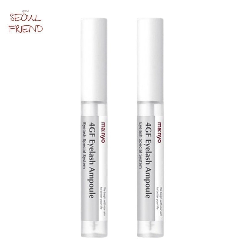 [1+1] 4GF アイラッシュアンプル まつ毛美容液 5ml 2個