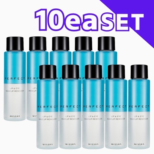 パーフェクトリップ＆アイメイクアップリムーバー　155ml x 10本セット
