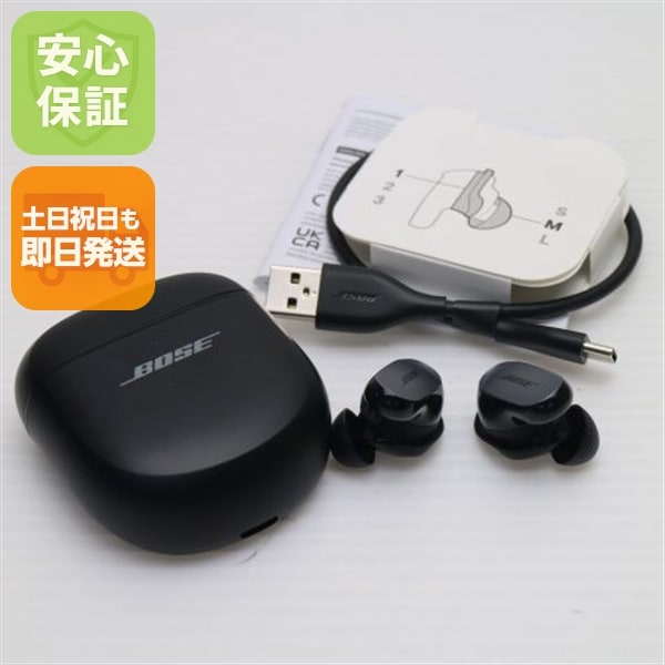 超美品 QuietComfort Ultra Earbuds ブラック イヤホン BOSE 即日発送 土日祝発送OK 118