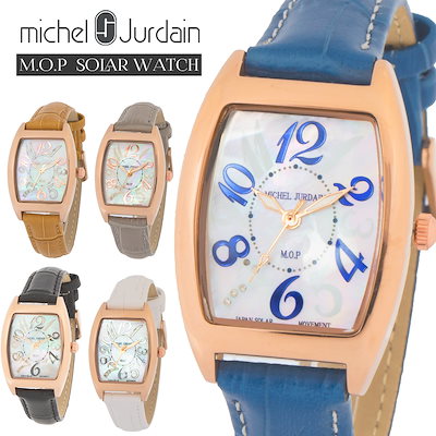 Qoo10] ミシェルジョルダン レディース 腕時計 ソーラー ミッシェル