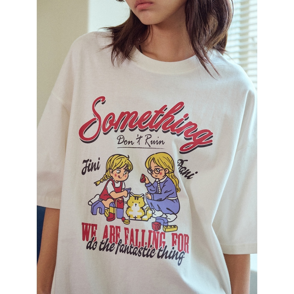 CPGN ジニダニショートスリーブ T シャツクリーム