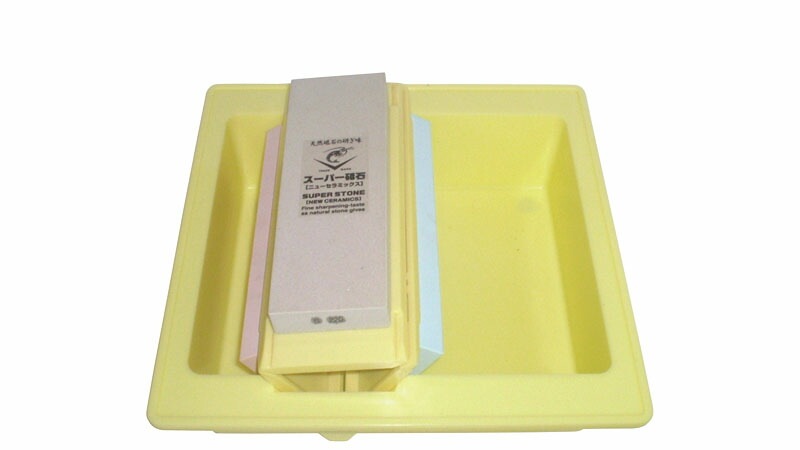 ナニワ スーパー砥石3点セット桶付 #220#1000#3000